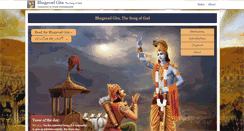 Desktop Screenshot of holy-bhagavad-gita.org